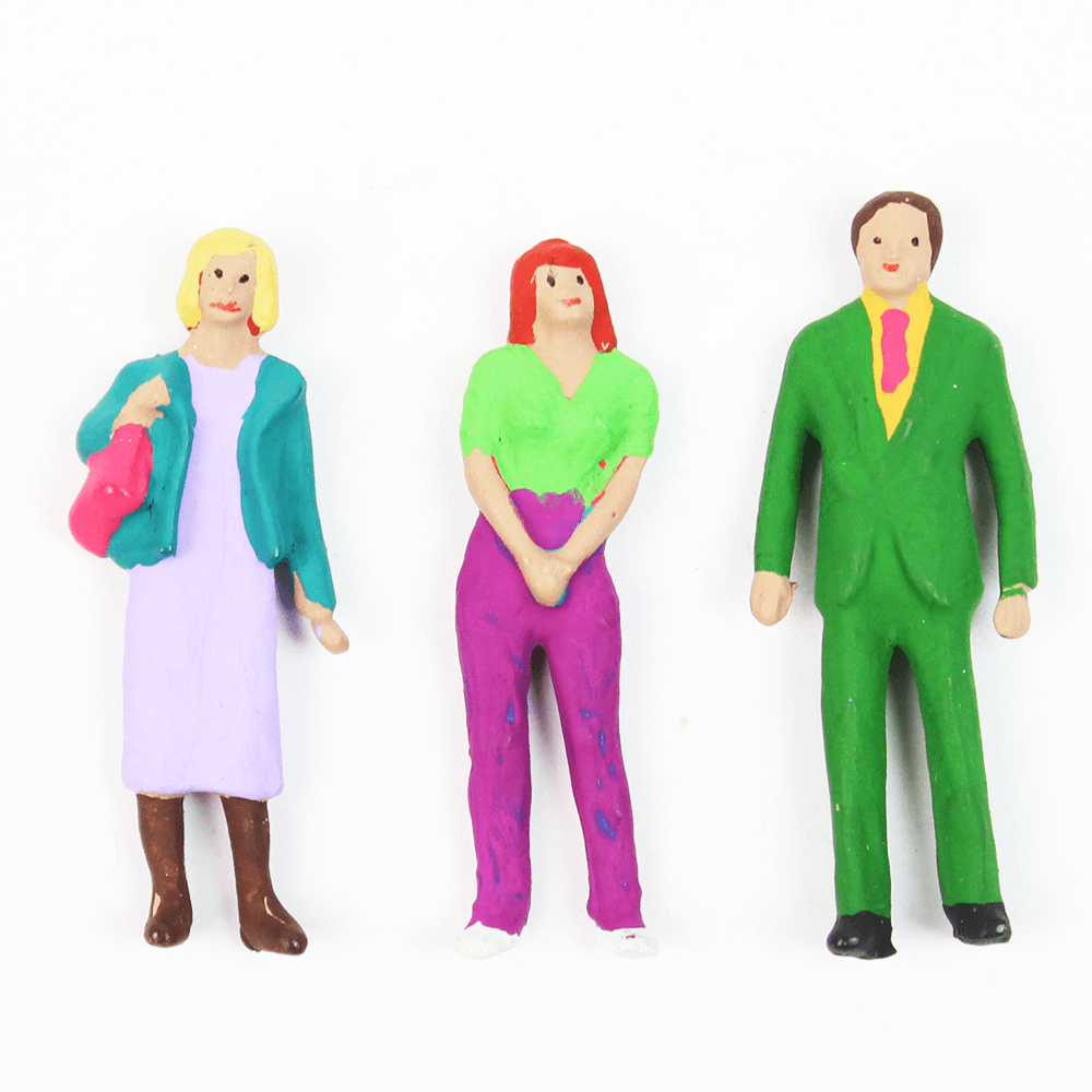 Figuras Para Maquetes 1/50 696 Minitec 03 Peças